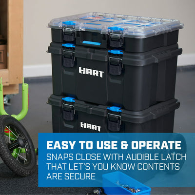HART Stack System, Mobile Tool Box for Storage and Organization, Fits Modular Storage System!

-Brand new out of the box 