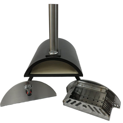 Expert Grill 15” Charcoal Pizza Oven, Black!! MISSING PIZZA STONE, CAN EASILY BE BOUGHT ONLINE!!
