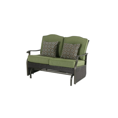 Better Homes & Gardens Providence Cushions Steel Outdoor Loveseat - Green**New out of Box**