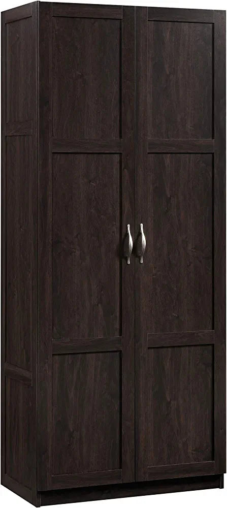 Sauder 419496 Miscellaneous Storage Storage Cabinet, L: 29.61" x W: 16.02" x H: 71.50", Cinnamon Cherry!

-Brand new in the box 