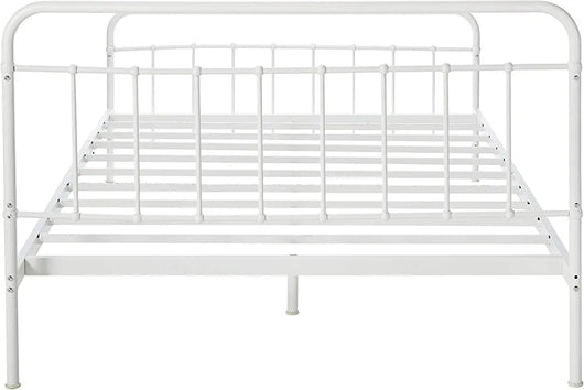 ZINUS Florence Full Panel Metal Platform Bed Frame / Mattress Foundation / No Box Spring Needed / Easy Assembly, White, Queen!

-Brand new in the box 