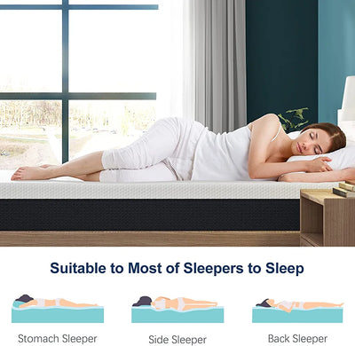 Molblly King Size Mattress, 12 Inch Premium Cooling-Gel Memory Foam Mattress!

-Brand new in the box 