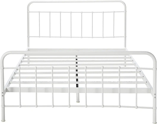 ZINUS Florence Full Panel Metal Platform Bed Frame / Mattress Foundation / No Box Spring Needed / Easy Assembly, White, Queen!

-Brand new in the box 
