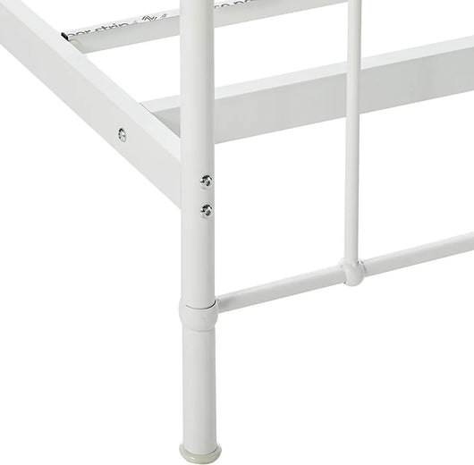 ZINUS Florence Full Panel Metal Platform Bed Frame / Mattress Foundation / No Box Spring Needed / Easy Assembly, White, Queen!

-Brand new in the box 