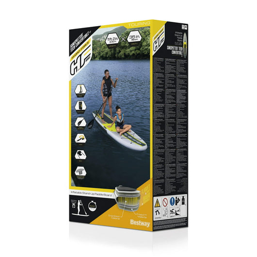  Bestway Hydro-Force Sunspotter SUP 11 Ft. 2 In. Inflatable 2 in 1 Stand Up Paddle Board and Kayak! (USED - VERY CLEAN)

-LIGHTLY USED! - Inflated and inspect, is still pretty clean and will function perfectly 