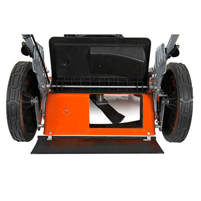 YARDMAX 21 in. 170cc Gas Walk Behind Push Lawn Mower with High Rear Wheels! (USED)

-Used but was tested and works great (Is Missing Bagger & Side Discharge)