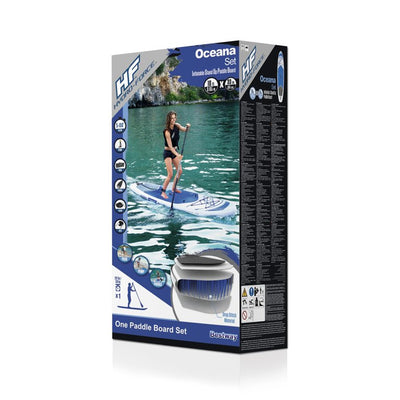 Hydro-Force Oceana 10ft 2-in-1 Inflatable Stand-Up Paddleboard/Kayak Set, Original!

-Brand new in the box