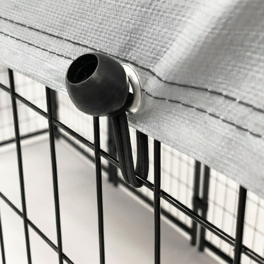 Kennel Master Black Welded Wire Dog Kennel, 8 ft. x 4 ft. x 6 ft!

-Brand new in the box 