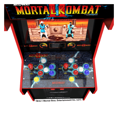 Arcade 1Up, Mortal Kombat Midway Legacy 12-in-1 without riser!

-Brand new and Assembled!