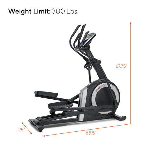 ProForm Carbon EL Front Drive Elliptical with 19” Adjustable Stride, iFit Bluetooth Enabled!

-Brand new and assembled