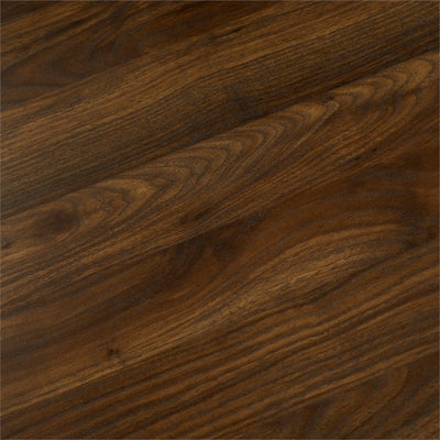 Walker Edison 30" Metal Wrap Round Coffee Table - Dark Walnut with Black Base!

-Brand new and assembled