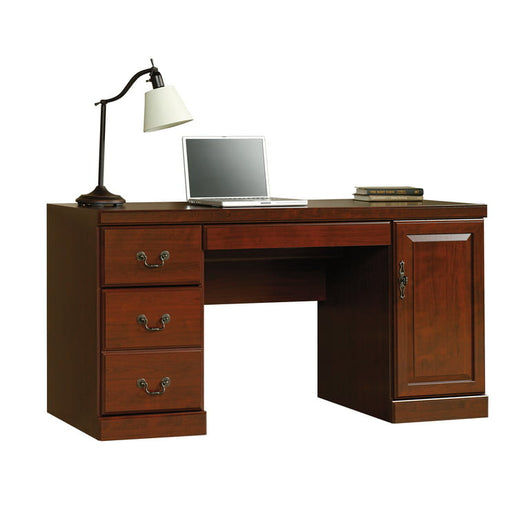 Sauder Heritage Hill Computer Credenza Desk, Classic Cherry!
-Brand new in the box 