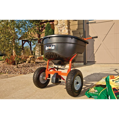 Agri-Fab, Inc. 130 lb. Broadcast Push Spreader Model 45-04622!

-Brand new in the box (Hardware was loose, we counted and put into bags)
