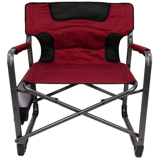 Ozark Trail XXL Camping Director Chair, Red! 

-Brand new