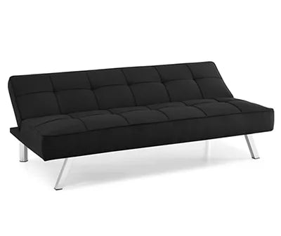 Serta Corey Black Convertible Sofa!

-Brand new in the box (Assembly only requires feet to be put on)