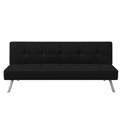 Serta Corey Black Convertible Sofa!

-Brand new in the box (Assembly only requires feet to be put on)