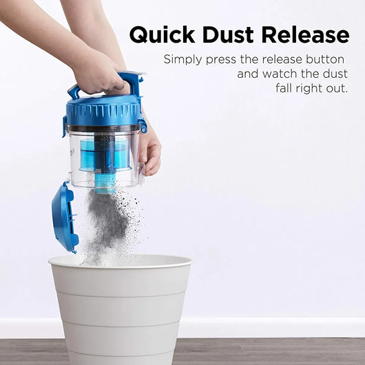 eureka WhirlWind Bagless Canister Vacuum Cleaner, Lightweight Vac for Carpets and Hard Floors, Blue!  -Brand new in the box