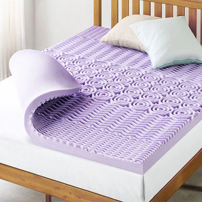 Mellow 3 Inch 5-Zone Memory Foam Mattress Topper, Soothing Lavender Infusion, Full!

-Brand new in the box 