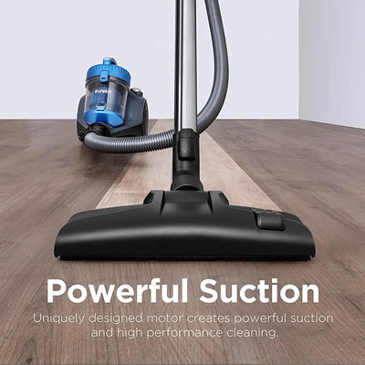 eureka WhirlWind Bagless Canister Vacuum Cleaner, Lightweight Vac for Carpets and Hard Floors, Blue!  -Brand new in the box