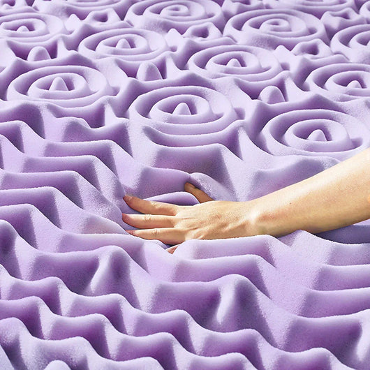 Mellow 3 Inch 5-Zone Memory Foam Mattress Topper, Soothing Lavender Infusion, Full!

-Brand new in the box 