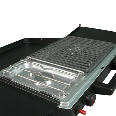 Ozark Trail 2-in-1 Portable 2 Burner Propane Camp Stove Grill!

-Brand new in the box 