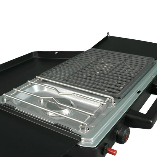 Ozark Trail 2-in-1 Portable 2 Burner Propane Camp Stove Grill!

-Brand new in the box 