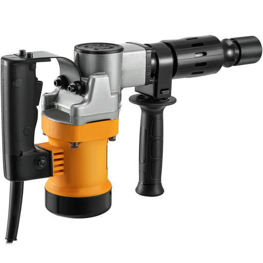 VEVOR Demolition Hammer, 0.67" 9.5 Amp Corded Concrete Breaker Accepts SDS-Plus Bits, 1050W Jack Hammer w/ Flat and Point Chisel Bits & Case, 6.5 Joule Concrete Jack for Breaking tough Ground & Wall!