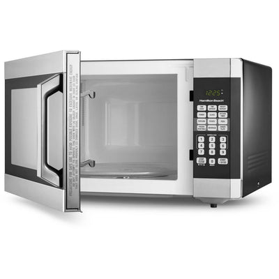 Hamilton Beach 1.6 Cu. ft. Digital Microwave Oven, Stainless Steel!

-Brand new in the box 