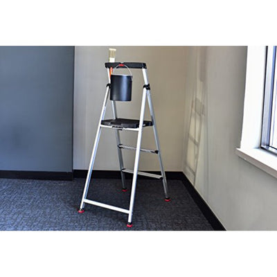 Rubbermaid 3-step Lightweight Aluminum Step Stool With Project Top!

-Brand new out of the box 