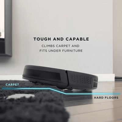 iHome AutoVac Eclipse G 2-in-1 Robot Vacuum and Mop with Homemap Navigation, Ultra Strong Suction Power, Wi-Fi/App Connectivity! -New!
