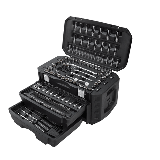 HART 215-Piece Mechanics Tool Set, Multiple Drive, Chrome Finish!

-Brand new never used