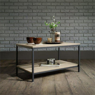 Sauder North Avenue Coffee Table, Charter Oak!

-Brand new in the box