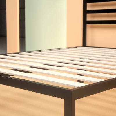 Zinus Mia 38” Metal Platform Bed Frame with Headboard, Queen!

-Brand new in the box