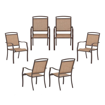 Mainstays Sand Dune 6 Piece Outdoor Patio Dining Set! (NEW & ASSEMBLED)