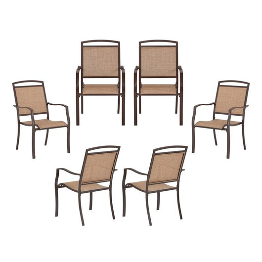 Mainstays Sand Dune 6 Piece Outdoor Patio Dining Set! (NEW & ASSEMBLED)