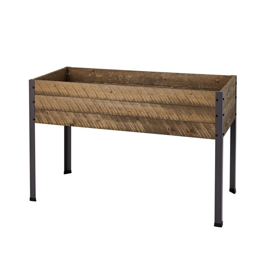 47” Rustic Elevated Planter With Self-Watering Baseboards!

-Brand new in the box 