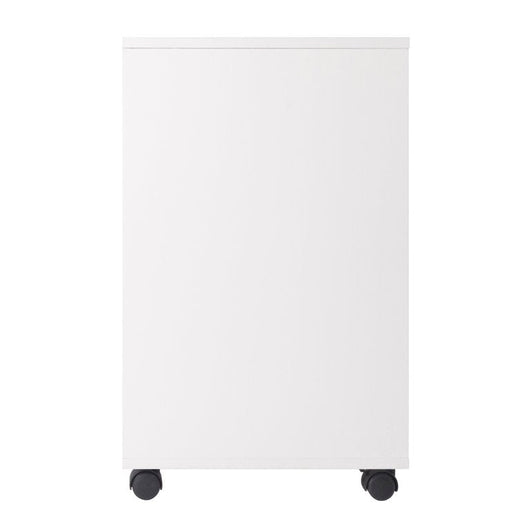 Winsome Wood Halifax 2-Section Mobile Storage Cabinet, White!

-Brand new in the box