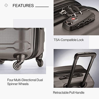 Samsonite Omni PC Hardside Expandable Luggage with Spinner Wheels, Checked-Large 28-Inch, Silver!

-Brand new out of the box 