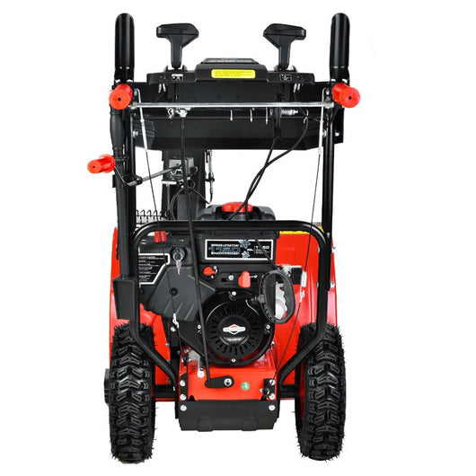 PowerSmart 24 in. Two Stage Electric Start Gas Snow Blower with Brigg Stratton Engine PSSAM24BS!  Brand new  Fully assembled-