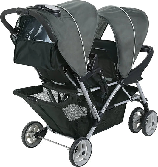 Graco DuoGlider Double Stroller | Lightweight Double Stroller with Tandem Seating, Glacier!

-Brand new and assembled