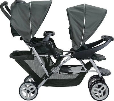 Graco DuoGlider Double Stroller | Lightweight Double Stroller with Tandem Seating, Glacier!

-Brand new and assembled