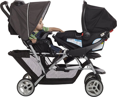 Graco DuoGlider Double Stroller | Lightweight Double Stroller with Tandem Seating, Glacier!

-Brand new and assembled