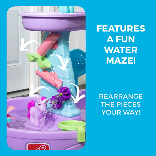 REDUCED!!! Step2 Rain Showers & Unicorns Water Table for Kids!