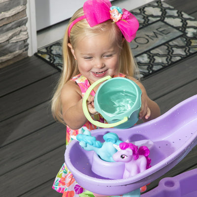 REDUCED!!! Step2 Rain Showers & Unicorns Water Table for Kids!