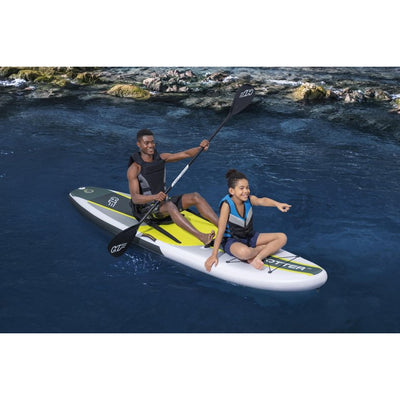  Bestway Hydro-Force Sunspotter SUP 11 Ft. 2 In. Inflatable 2 in 1 Stand Up Paddle Board and Kayak! (USED - VERY CLEAN)

-LIGHTLY USED! - Inflated and inspect, is still pretty clean and will function perfectly 