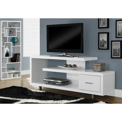 Monarch Tv Stand White With 1 Drawer For TVs Up To 47"L!

-Brand new in the box 
