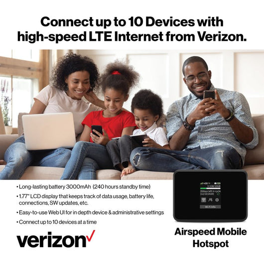 Verizon Airspeed Mobile Hotspot Prepaid!

-Brand new in the box