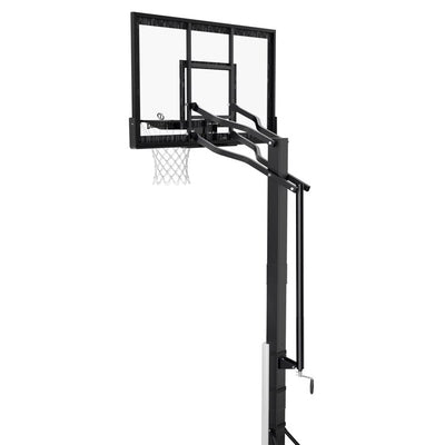 Spalding 60 in. Acrylic Screw Jack Portable Basketball Hoop!

-Brand new in the box (Box is very ugly, but was opened and all parts were counted, was just very difficult to retape box)