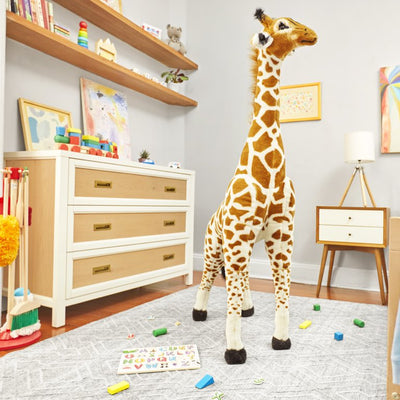 Melissa & Doug Giant Giraffe - Lifelike Plush Stuffed Animal (over 4 feet tall)!

-Brand new