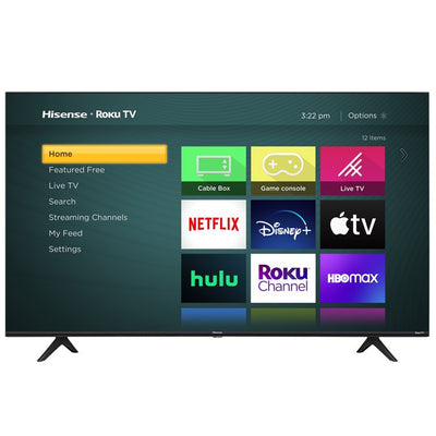 Hisense 50" Class 4K UHD LED LCD Roku Smart TV! (USED)